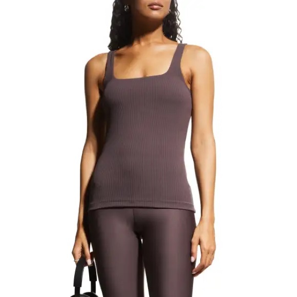 ALO Yoga Ribbed Minimalist Tank - Picture 1 of 8